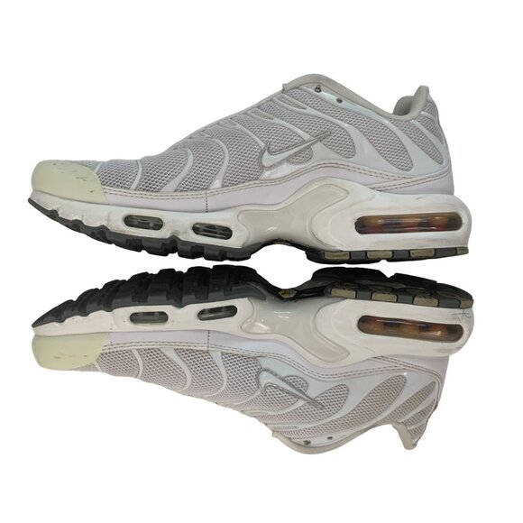Nike Air Max Plus TN White Sneakers Mens Size 7.5 US 604133-139 7668 GUC - Picture 10 of 12
